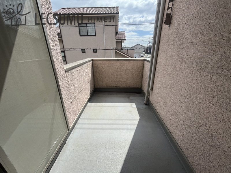 姫路市飾磨区細江／中古戸建のバルコニー