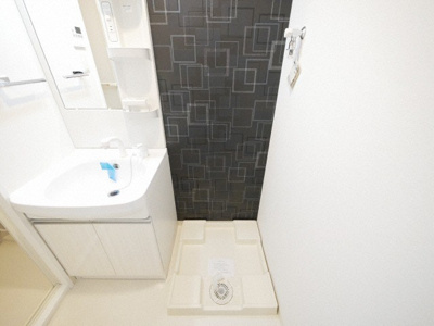 【設備】 | S-RESIDENCE新大阪Garden | 洗濯機置き場です