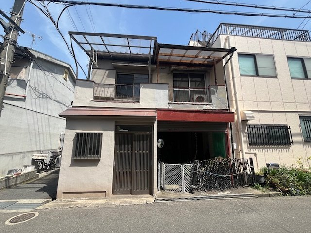 茱萸木テラスハウスの外観