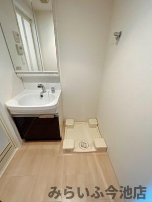 【収納】 | プレサンス池下トレス | 室内洗濯機置き場