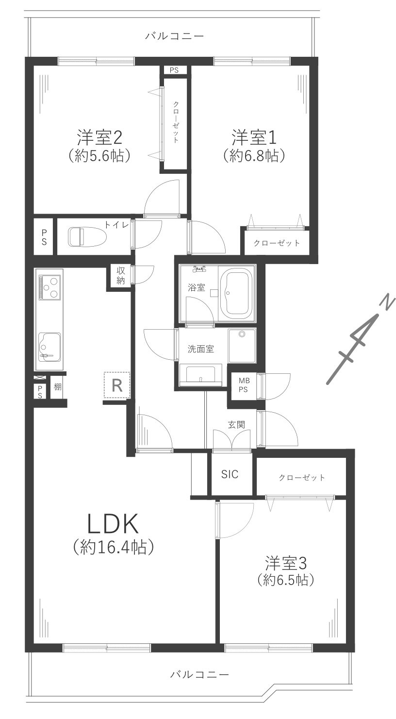 緑の街四号棟