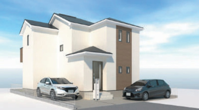 【外観パース】 | 厚木市酒井　新築住宅