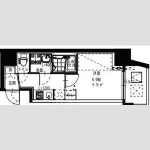 S-RESIDENCE小阪　azureの間取り