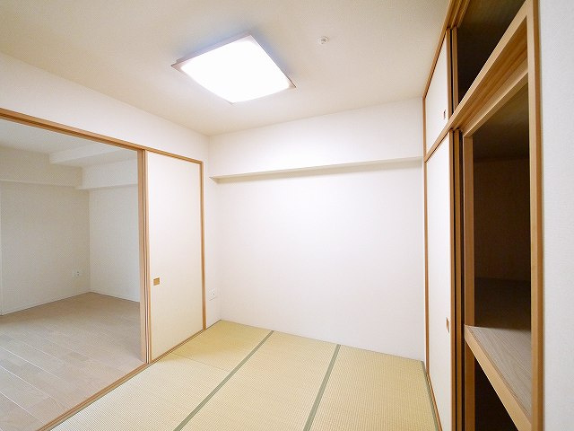 プレミスト奈良三条通りの和室|きれいな和室です