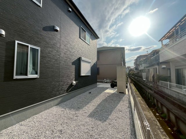 志木市中宗岡（重層長屋1棟8戸）の外観|外観は落ち着いています