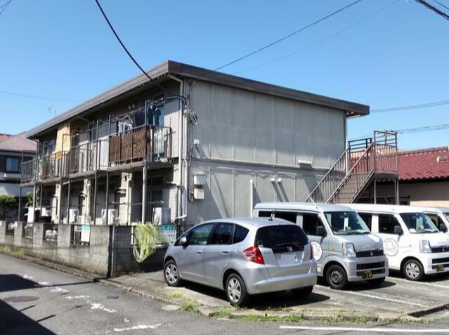 グリーンハイツの駐車場