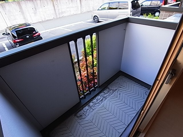 神戸市北区谷上西町のアパートのバルコニー|バルコニー