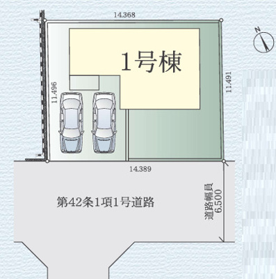 【区画図】 | 綾瀬市綾西５丁目 新築戸建て 全1棟【仲介手数料無料】