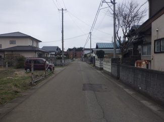 【前面道路含む現地写真】 | 北秋田市宮前町・売地