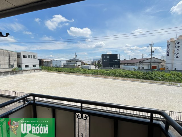 小牧市大字西之島のアパートの展望