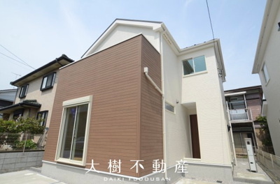 【外観】 | 海老名市国分寺台4丁目 新築戸建て 全2棟【仲介手数料無料】 | 建物完成しました！！内見可能です♪