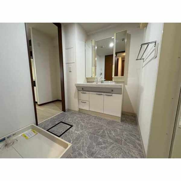 CASSIA江坂の洗面所