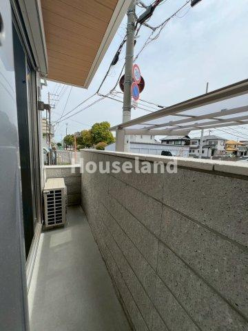 D-Luce 秋月（ﾃﾞｨｰﾙｰﾁｪ ｱｷﾂﾞｷ）のバルコニー