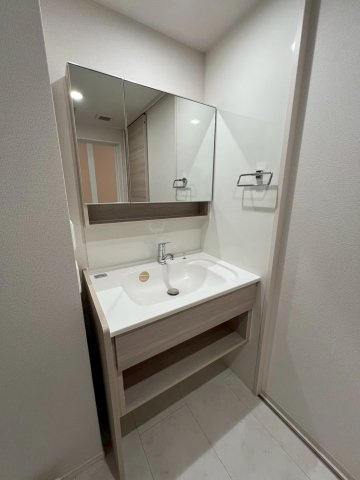 D-Luce 秋月（ﾃﾞｨｰﾙｰﾁｪ ｱｷﾂﾞｷ）の洗面所