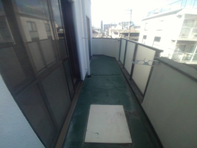 ミクロハイムのバルコニー