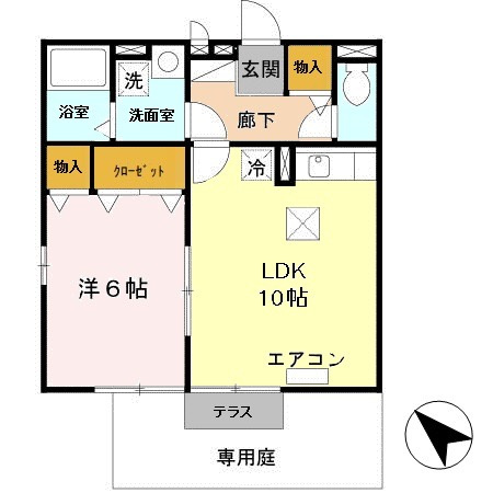 モナリエの間取り