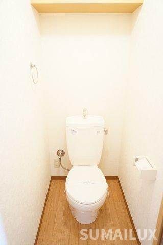 熊本市北区鶴羽田１丁目の賃貸マンションのトイレ