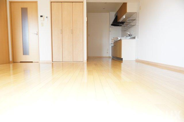 熊本市北区鶴羽田１丁目の賃貸マンションの居間・リビング