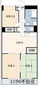 ハウス城東の間取り