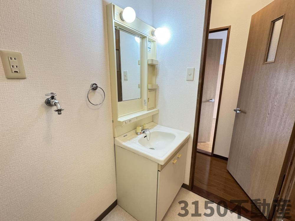 ハウス城東の洗面所