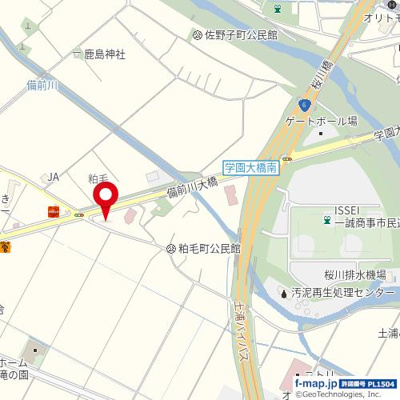 【地図】 | 粕毛O貸地