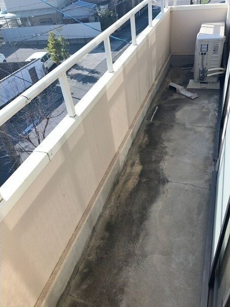 セラミック加藤のバルコニー