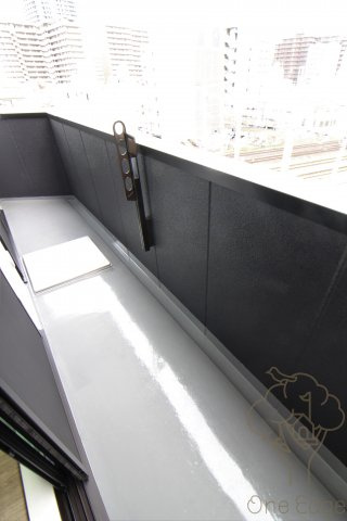 ゼック梅田ノースのバルコニー