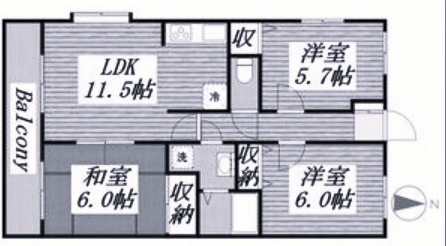 【間取り】 | サザンコート