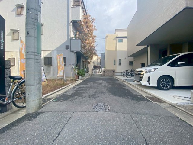 南庄所町　建築条件無し土地の前面道路含む現地写真|ご案内方法【ご自宅へお迎え】・【最寄駅等でのお待ち合わせ】・【弊社へのご来社】など、ご相談くださいませ！