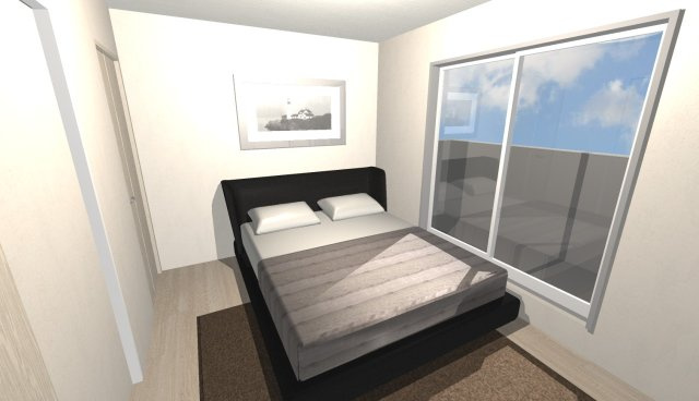 南庄所町　プランA　建築条件付き土地の完成予想図|【イメージパース】