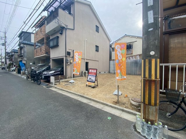 日向町　建築条件無し土地の外観