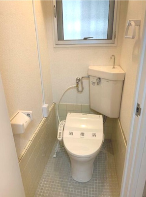 【トイレ】 | メゾンウエダ | 温水洗浄便座付きのトイレです(^^)/