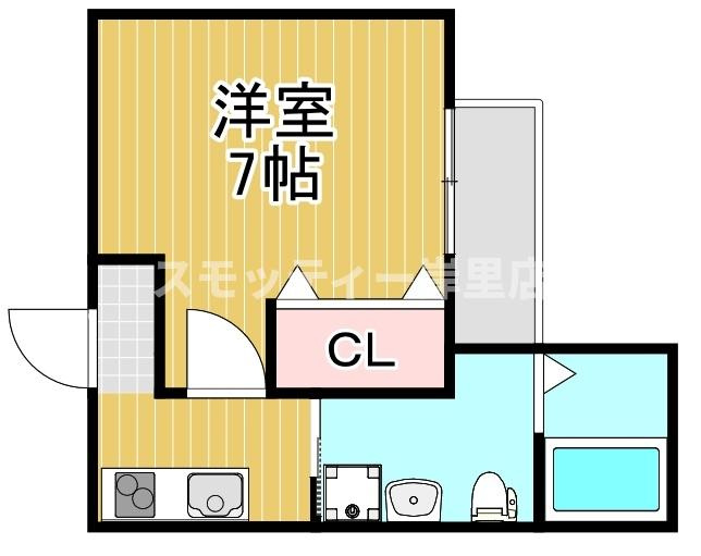 WING住之江の間取り