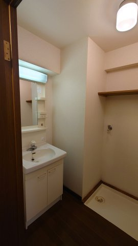 クローバーハイツの洗面所