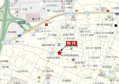 【地図】 | 津市久居中町 | 広域Map