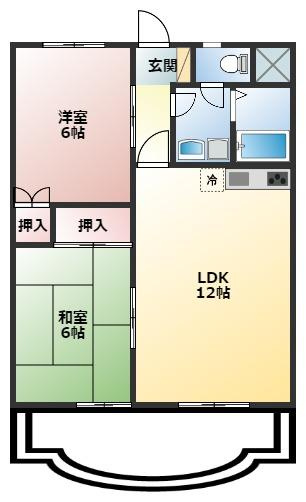 フィオーレ豊橋の間取り