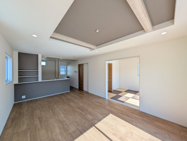 【居間・リビング】 | ブルーミングガーデン高崎市下佐野町ー②