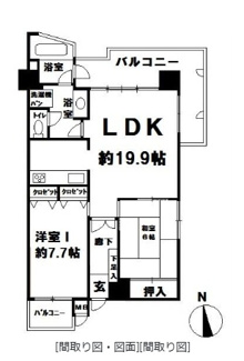 【間取り】 | カーサ大入