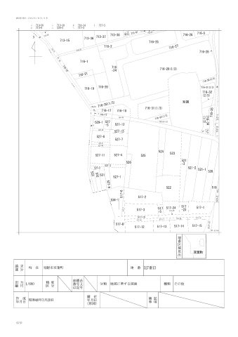 見附市双葉町14-4　売土地の地図