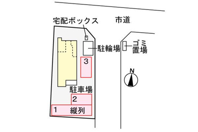 【駐車場】 | ヴィーナスⅢ－Ｂ