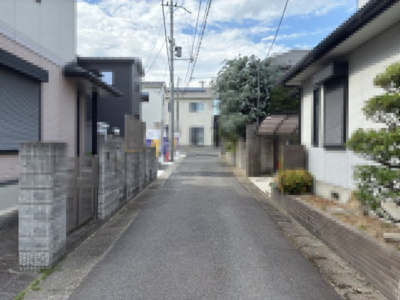 【前面道路含む現地写真】 | 大津市錦織2丁目1-5　新築戸建 | 2025年07月　撮影