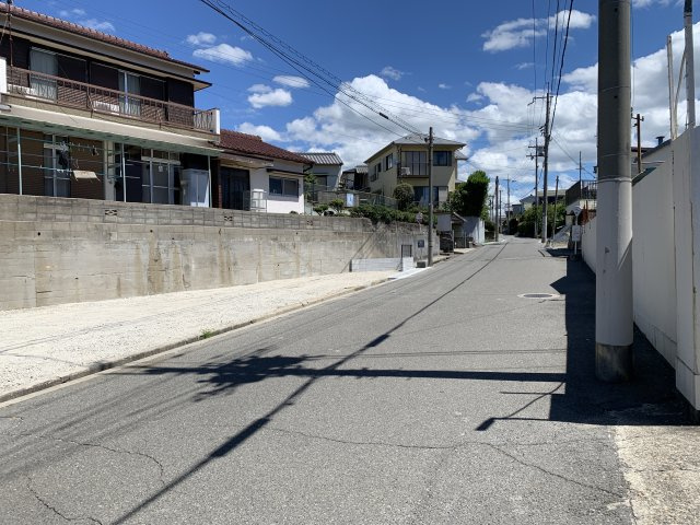 明石市大久保町大久保町　宅地の前面道路含む現地写真