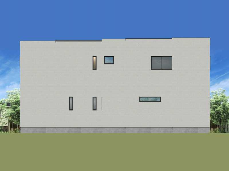 明石市大久保町大久保町　宅地の外観パース|北立面図
