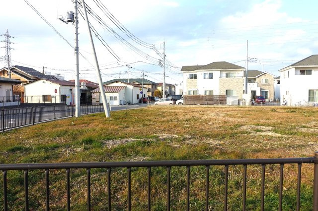 前橋市六供町　売地の外観|南から北方向