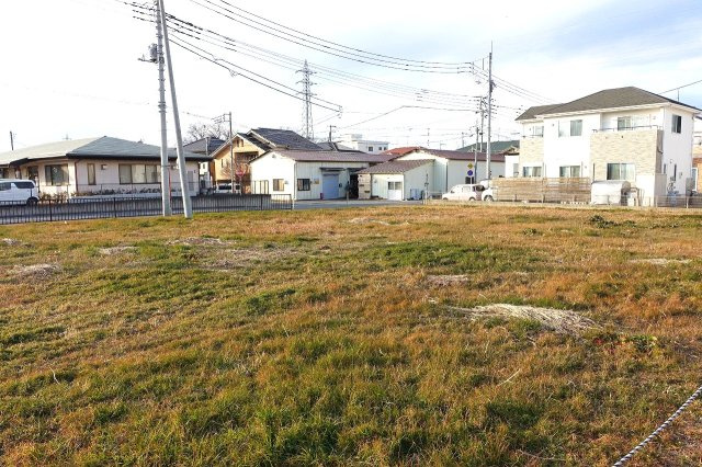 前橋市六供町　売地の外観|南東から北西方向