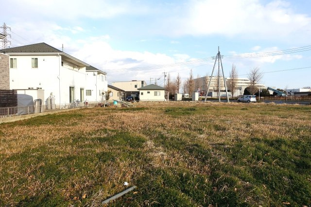 前橋市六供町　売地の外観|西から東方向