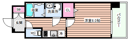 【間取り】 | レジュールアッシュ京橋