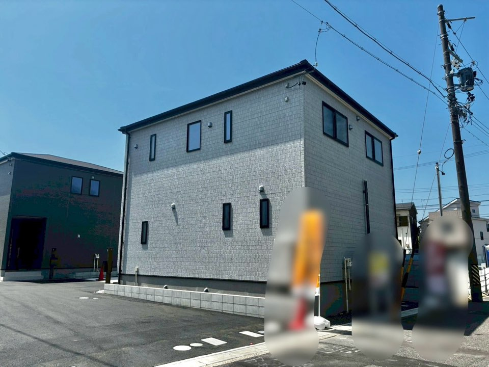 リーブルガーデン緑区大高町東千正坊　全4棟　新築戸建の前面道路含む現地写真
