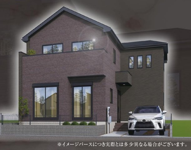 松戸市中和倉新築戸建（中和倉11期）の外観パース|完成予想図