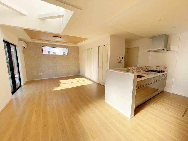 新築戸建・新築建売　いわき市平中神谷１期　Erdeの居間・リビング